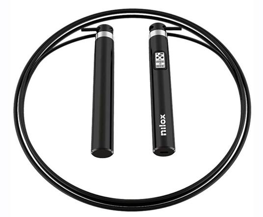 Nilox SMART ROPE WIRED - WIRELESS Nero Bluetooth