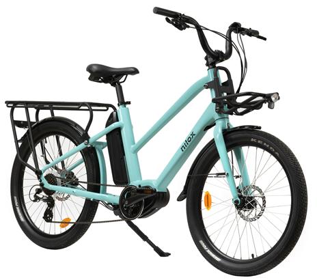 Nilox 30NXEBCMMV1 Bicicletta Elettrica E-Bike Alluminio Blu