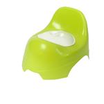 Vasino Popò per Bambini con Seduta Ergonomica e Schienale Rialzato Verde