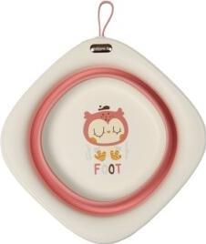 Mini Basin Lavabo Portatile Per Igiene Neonato Colore Coffee Beige