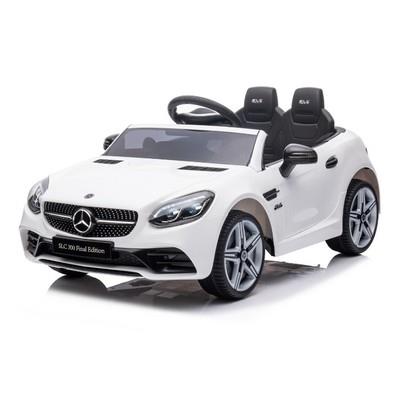Mercedes SLC 300 Auto Elettrica Bambini Telecomandata con Telecomando Parentale Colore Bianc