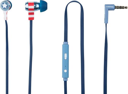 Auricolari Swing Marvel. Capitan America