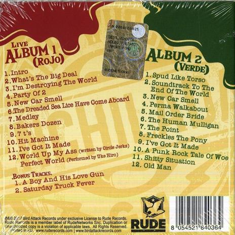 The Whole Enchilada - CD Audio di Guttermouth - 2