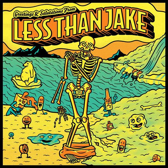 Greetings & Salutations (Aquamarine Edition) - Vinile LP di Less Than Jake