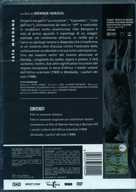 Fata Morgana di Werner Herzog - DVD - 2