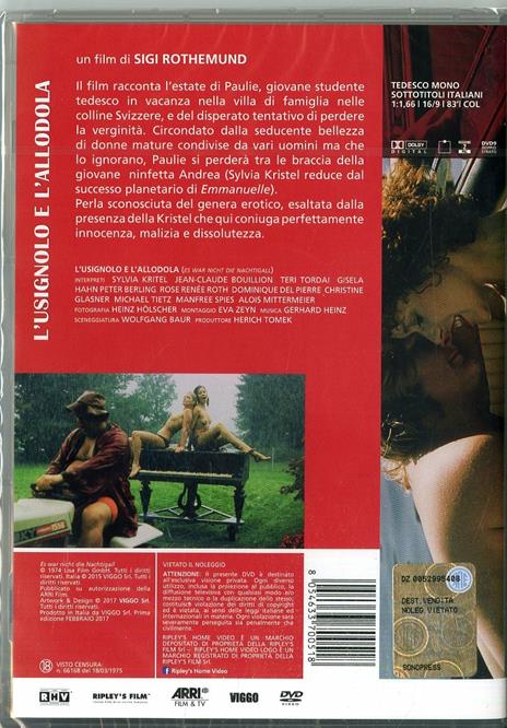 L' usignolo e l'allodola di Sigi Rothemund - DVD - 2