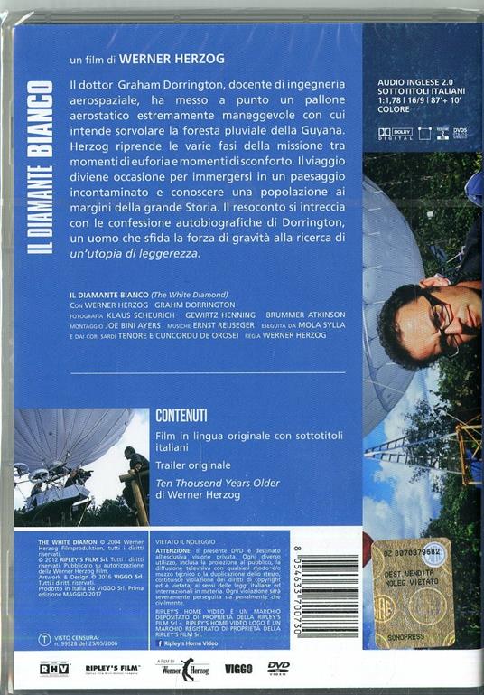 Il diamante bianco (DVD) di Werner Herzog - DVD - 2