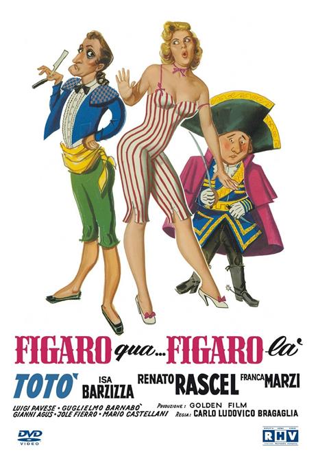 Figaro qua... Figaro là (DVD) di Carlo Ludovico Bragaglia - DVD