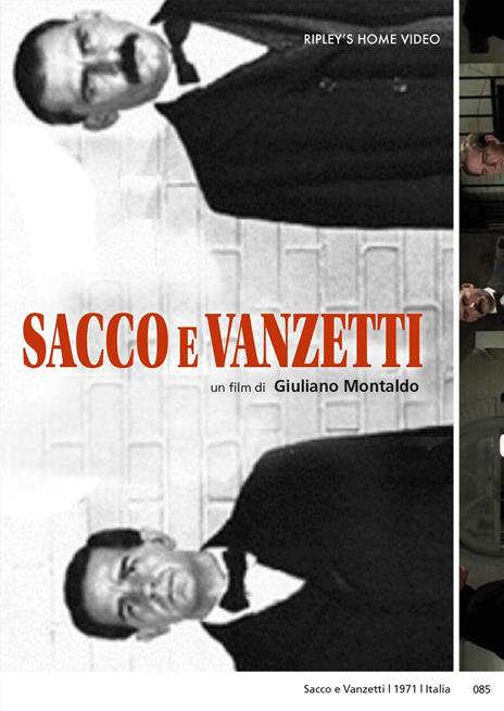 Sacco e Vanzetti (DVD) di Giuliano Montaldo - DVD