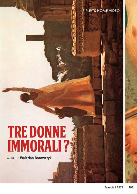 Tre donne immorali? di Walerian Borowczyk - DVD