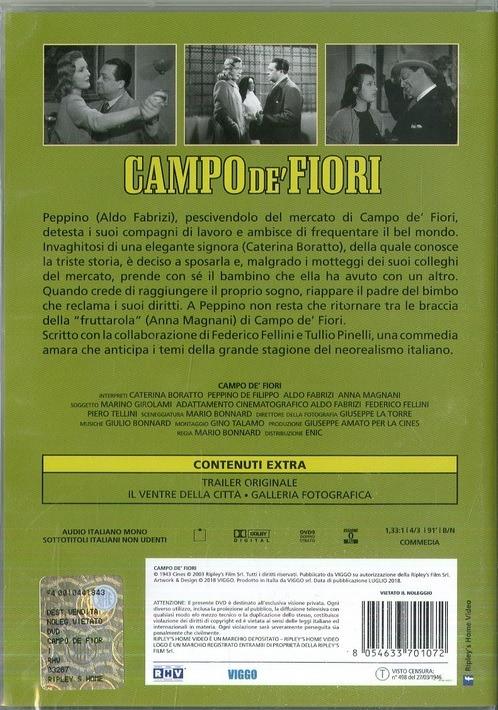 Campo de' fiori (DVD) di Mario Bonnard - DVD - 2