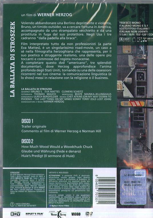 La Ballata di Stroszek (2 DVD) di Werner Herzog - DVD - 2