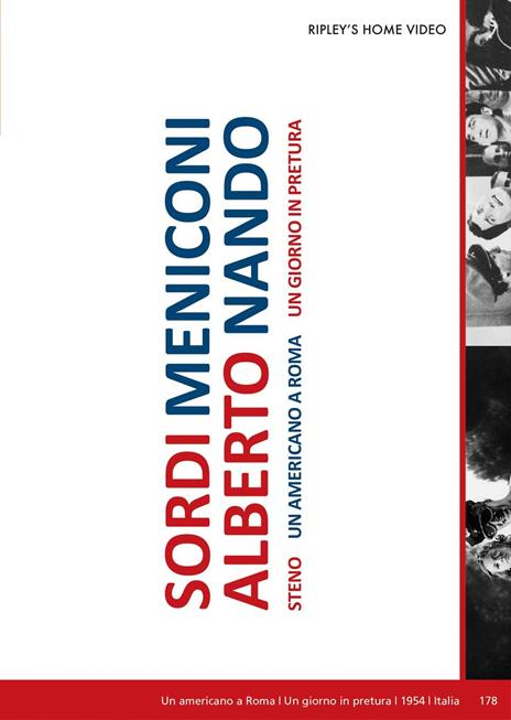 Un americano a roma - Un giorno in pretura. Special Edition (2 DVD) di Steno (Stefano Vanzina) - DVD