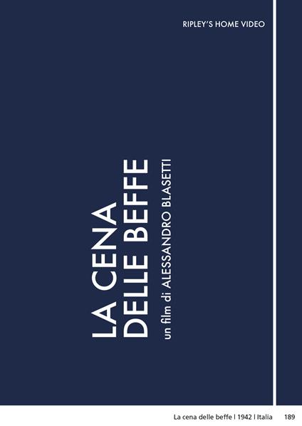 La Cena Delle Beffe (DVD) di Alessandro Blasetti - DVD