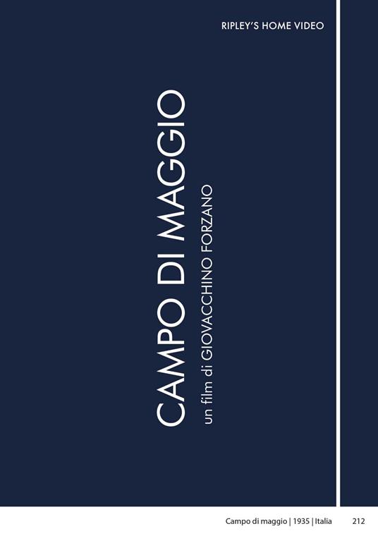 Campo di maggio (DVD) di Gioacchino Forzano - DVD