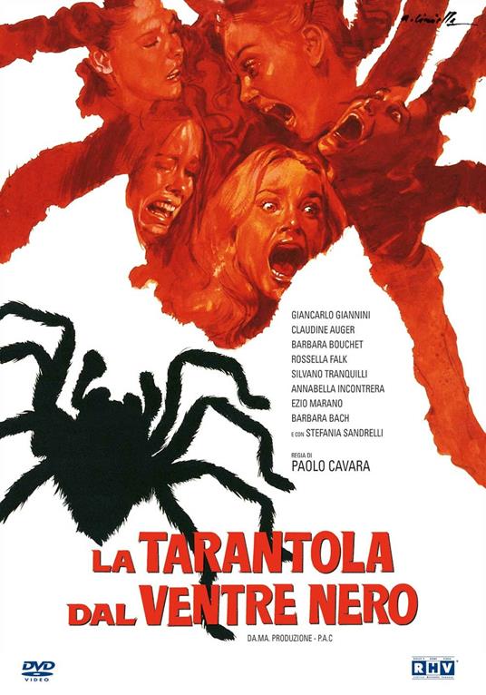La tarantola dal ventre nero (DVD) di Paolo Cavara - DVD