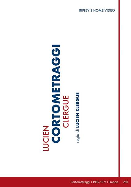 Lucien Clergue - Cortometraggi (DVD) di Lucien Clergue - DVD