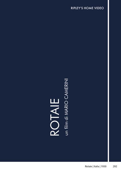 Rotaie (DVD) di Mario Camerini - DVD