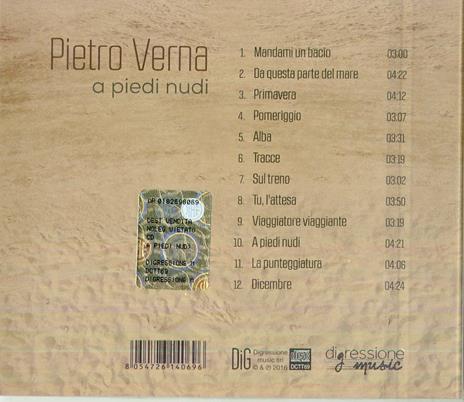A piedi nudi - CD Audio di Pietro Verna - 2