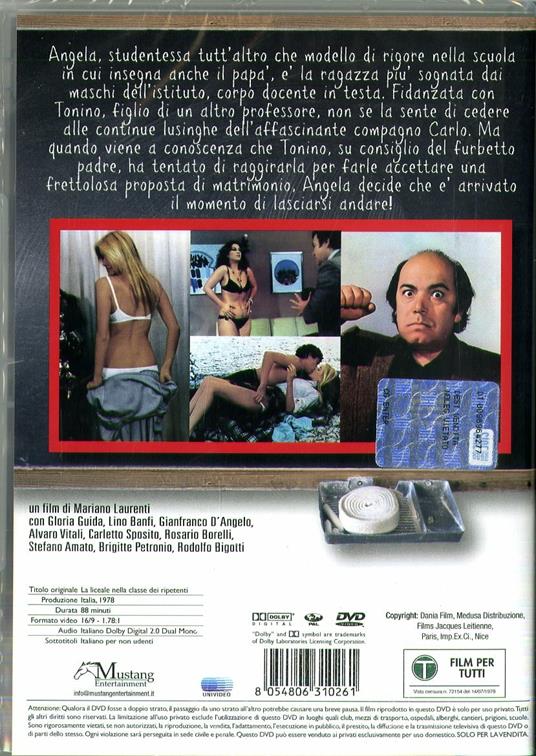 La liceale nella classe dei ripetenti (DVD) di Mariano Laurenti - DVD - 2
