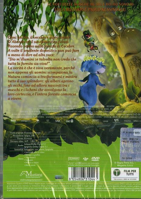 La foresta magica (DVD) di Ángel De la Cruz,Manolo Gómez - DVD - 2