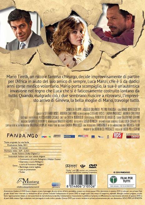 La vita facile (DVD) di Lucio Pellegrini - DVD - 2