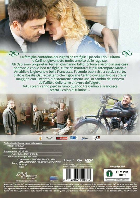 Il cuore grande delle ragazze (DVD) di Pupi Avati - DVD - 2