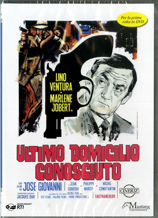 Ultimo Domicilio Conosciuto Dvd Dvd Film Di Jose Giovanni Giallo Ibs