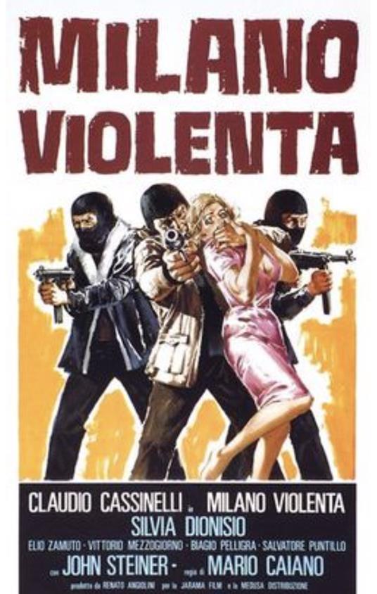 Milano violenta (DVD) di Mario Caiano - DVD