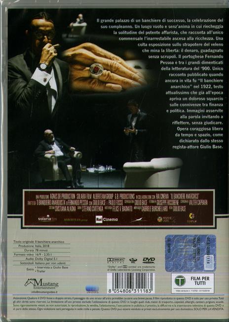 Il banchiere anarchico (DVD) di Giulio Base - DVD - 2