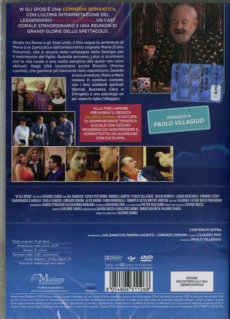 W gli sposi (DVD) di Valerio Zanoli - DVD - 2