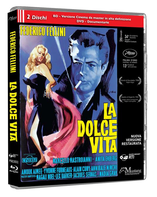 La Dolce Vita Combo (DVD + Blu-ray) . di Federico Fellini - DVD + Blu-ray