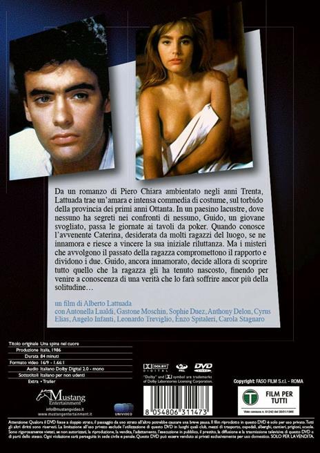Una spina nel cuore (DVD) di Alberto Lattuada - DVD - 2