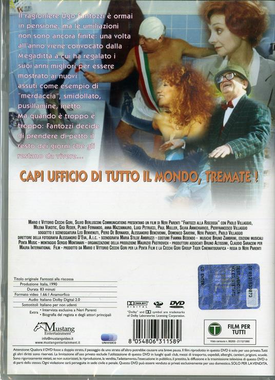 Fantozzi alla riscossa. Nuova edizione (DVD) di Neri Parenti - DVD - 2