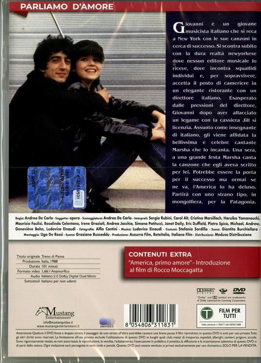 Treno di panna. Collana Moccagatta (DVD) di Andrea De Carlo - DVD - 2