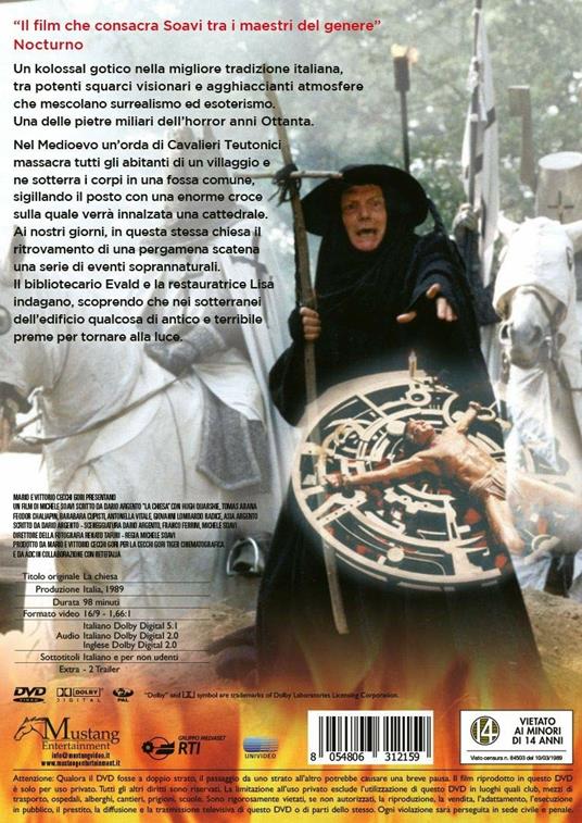 La chiesa (DVD) di Michele Soavi - DVD - 2