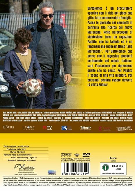 La volta buona (DVD) di Vincenzo Marra - DVD - 2