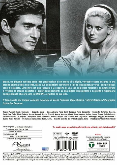 La costanza della ragione (DVD) di Pasquale Festa Campanile - DVD - 2