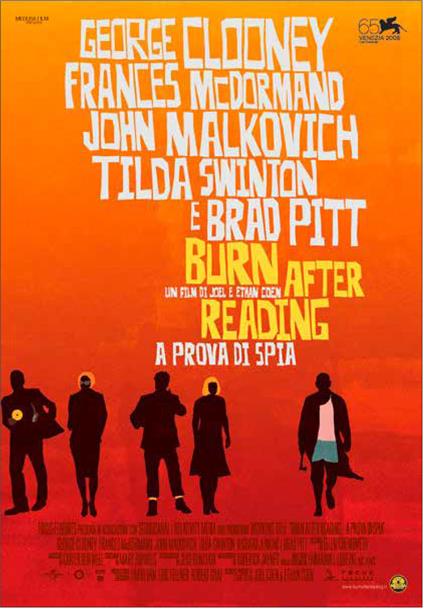 Burn After Reading. A prova di spia (DVD) di Ethan Coen,Joel Coen - DVD