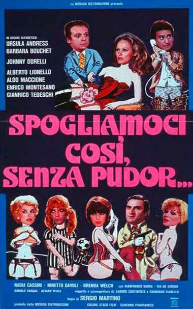 Spogliamoci così, senza pudor (DVD) di Sergio Martino - DVD