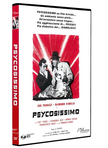 Psycosissimo (DVD) di Steno - DVD