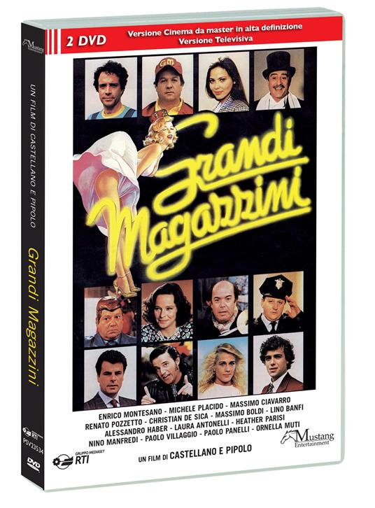 Grandi Magazzini. Film + Film TV (2 DVD) di Franco Castellano,Giuseppe Moccia