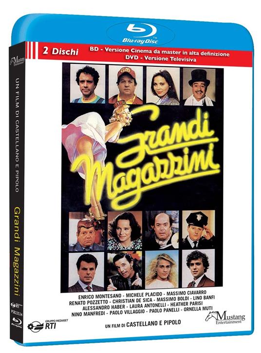 Grandi magazzini film + film TV (DVD + Blu-ray) di Giuseppe Moccia,Franco Castellano