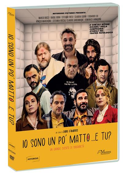Io Sono Un Po' Matto ...E Tu? (DVD) di Dario D'Ambrosi - DVD