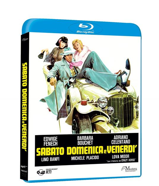 Sabato, domenica e venerdi (Blu-ray) di Franco Castellano,Pasquale Festa Campanile,Sergio Martino - Blu-ray