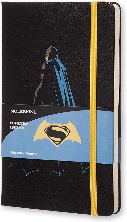 Taccuino Moleskine Batman v Superman Limited Edition large a righe. Batman