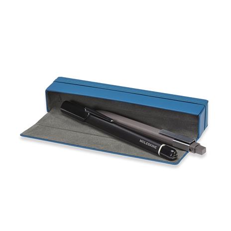 Astuccio Moleskine blu acciaio - 4