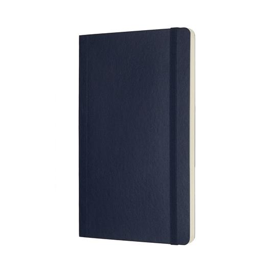 Taccuino Moleskine large puntinato copertina morbida blu. Sapphire Blue - 2