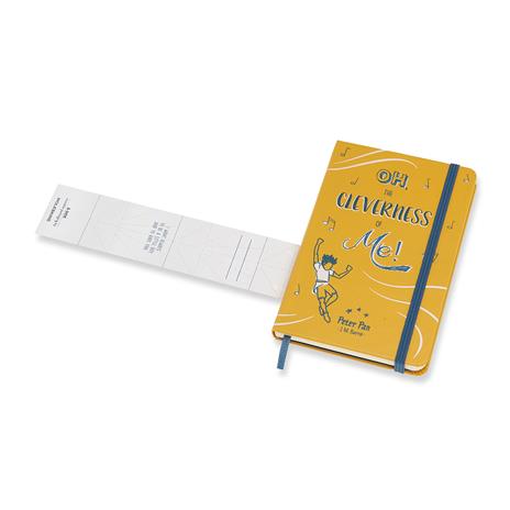 Taccuino Moleskine Peter Pan Limited Edition pocket a righe. Peter. Giallo - 6