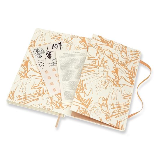 Taccuino Moleskine La Bella e la Bestia Limited Edition large a righe. Rose - 6